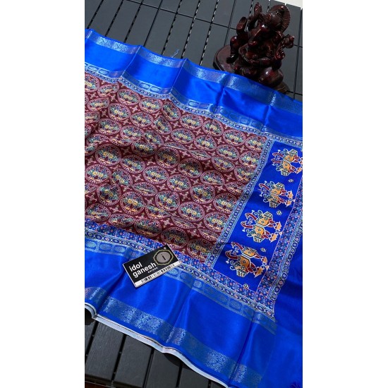 IG3966 Lite weight soft katan silk pattu