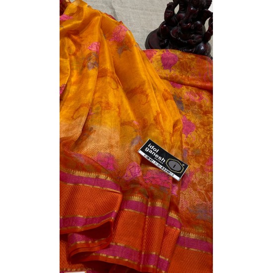 IG3969 lite weight jute net kanchi border 