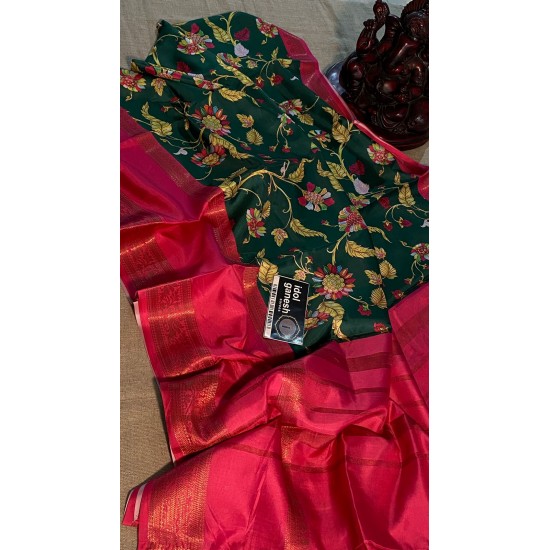 IG3981 lite weight soft silk kanchi weaving 