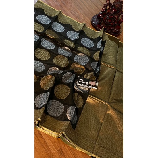 IG3989  pure handloom soft chanderi  
