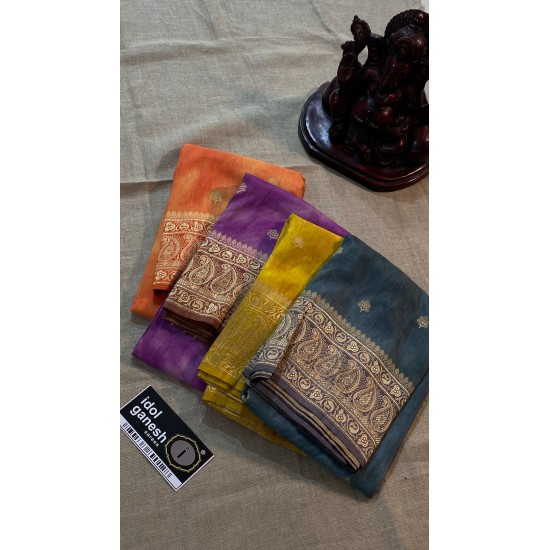 IG4002 lite weight semi tussar georgette