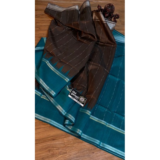 IG4026 lite weight Dupion pattu 