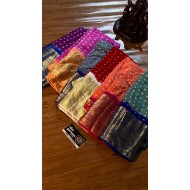 IG4034 pure Handloom silk jari 