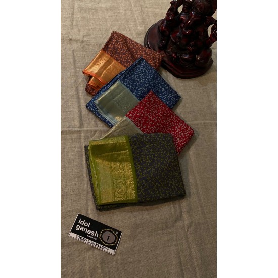 IG4064 pure munga silk pattu  