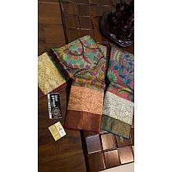 IG4088 pure Handloom desi tusser 