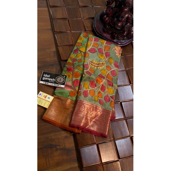 IG4089 pure Handloom kanjivaram pattu