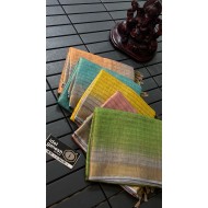 IG4097 lite waight pure handloom soft tishu Lenin 