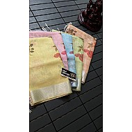 IG4102 lite waight pure handloom soft tishu Lenin