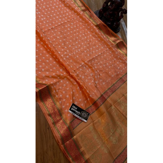 IG4106 pure Handloom silk jari Gadwall