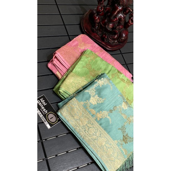 IG4135 pure Satin kathan pattu 