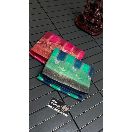 IG4137 pure Munga silk pattu 