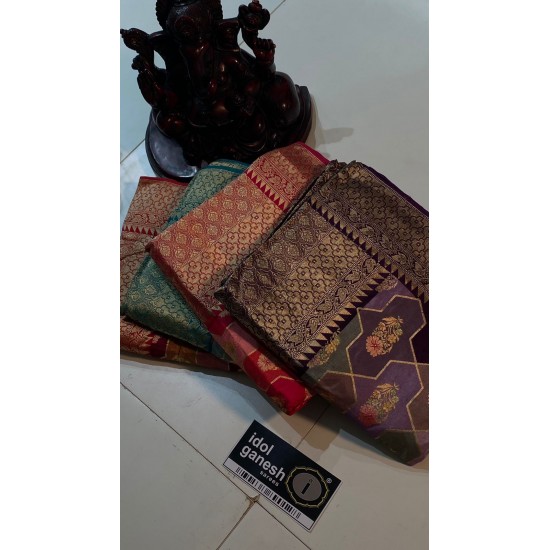 IG4184 pure munga silk pattu 