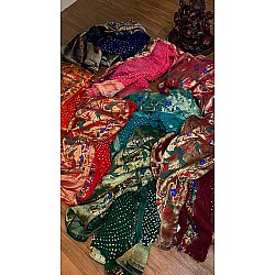 IG4193 pure Handloom silk jari Paitani 