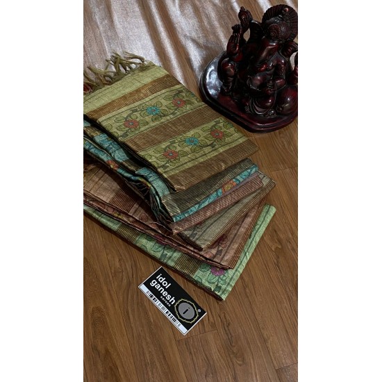 IG4195 lite weight tusser printed 