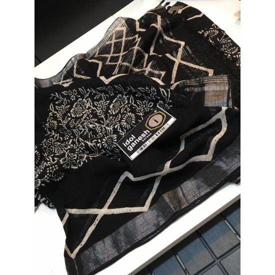 IG42 Light weight lenin sarees 