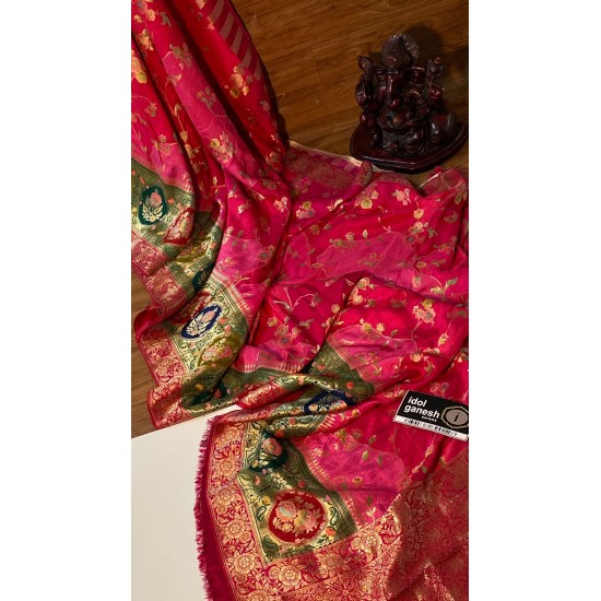 IG4224 pure munga silk pattu