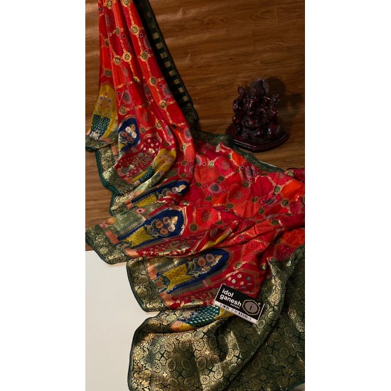 IG4228 pure munga silk pattu