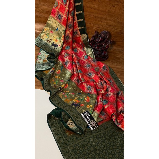 IG4229 pure munga silk pattu 