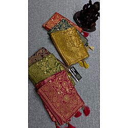 IG4312 pure munga silk pattu 