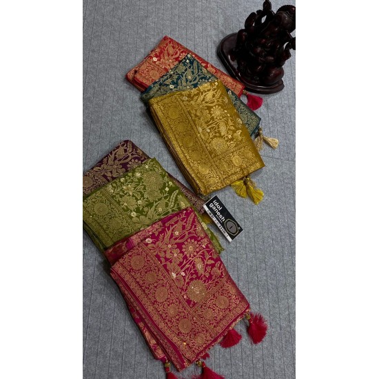 IG4312 pure munga silk pattu 
