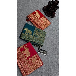 IG4314 pure munga silk pattu