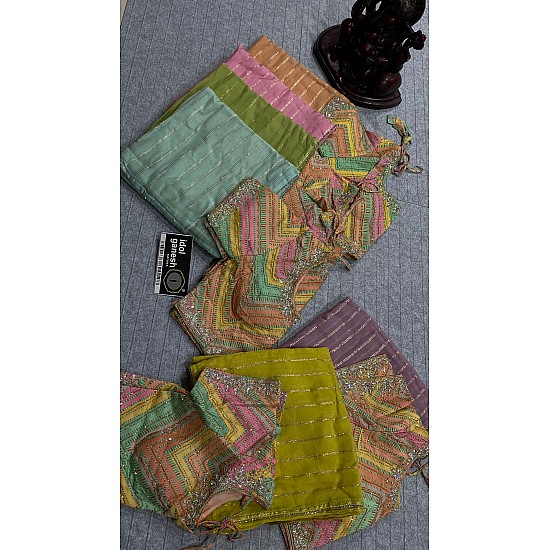 IG4316 pure kora georgette 