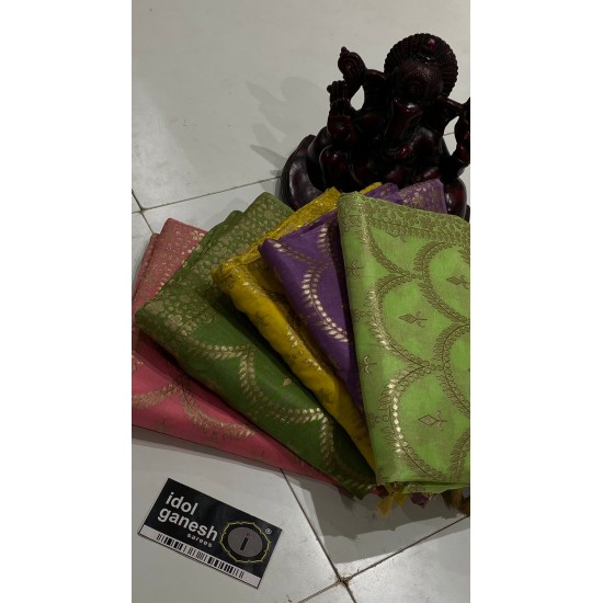 IG4321 pure munga silk pattu 