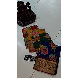 IG4385 lite weight pure  munga silk pattu 