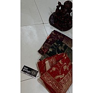 IG4386 pure Munga silk pattu 