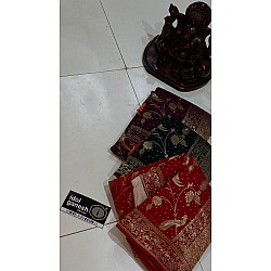 IG4386 pure Munga silk pattu 