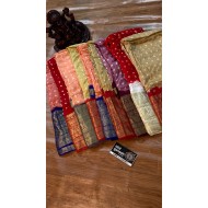 IG4398 pure Handloom silk jari Kanchi 