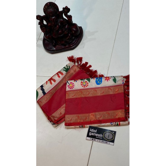 IG4417 lite weight ikkat patola 