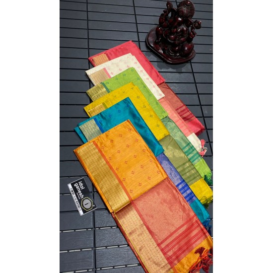 IG4431lite weight soft rwa silk pattu 