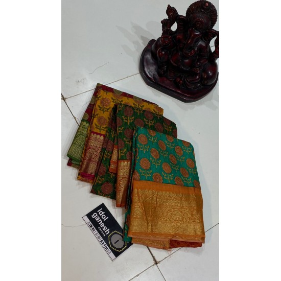 IG4436 lite weight pure  munga silk pattu 