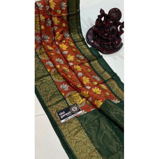 IG4439 lite weight pure munga silk pattu IG4439 lite weight pure munga silk pattu