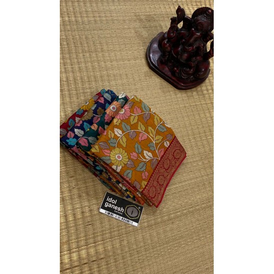 IG4461pure Maheshwari handloom kanchi 