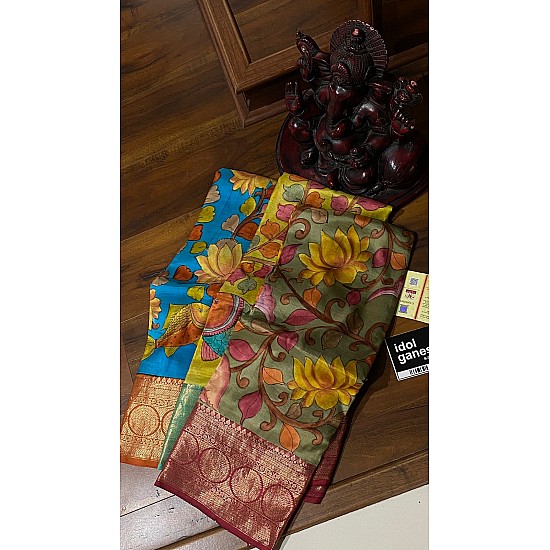 IG4483 pure Handloom kanjivaram pattu 