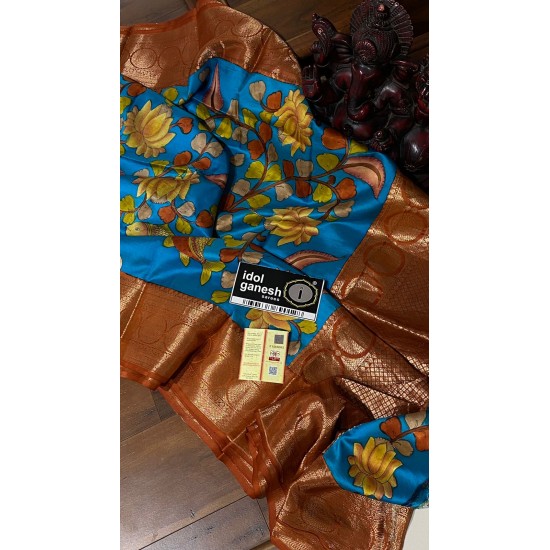 IG4483 pure Handloom kanjivaram pattu 