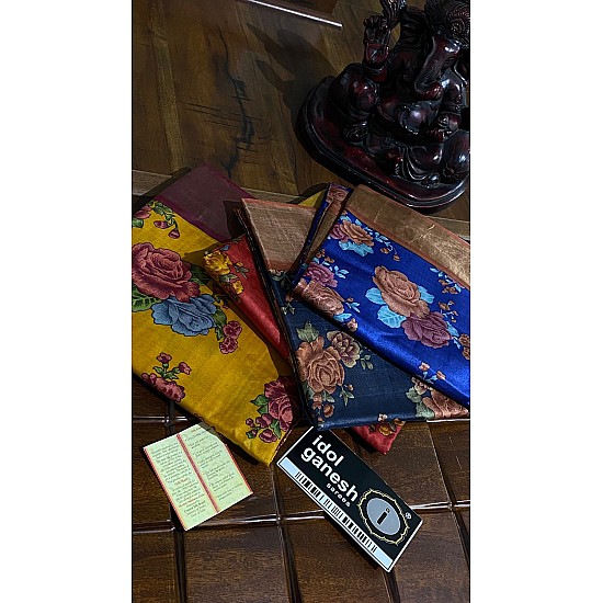 IG4486 pure handloom tussar 