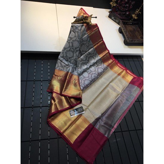 IG449 Lite weight kanchi tissue sarees IG449 Lite weight kanchi tissue sarees
