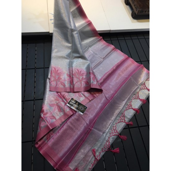 IG450 Lite weight  tissue sarees