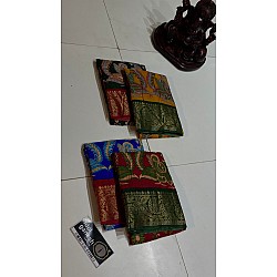 IG4523 lite weight pure  munga silk pattu 