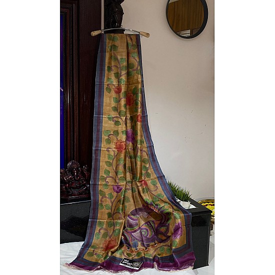 IG4556 pure hand loom desi tusser 