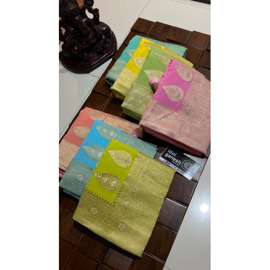 IG4567 pure kaddi georgette