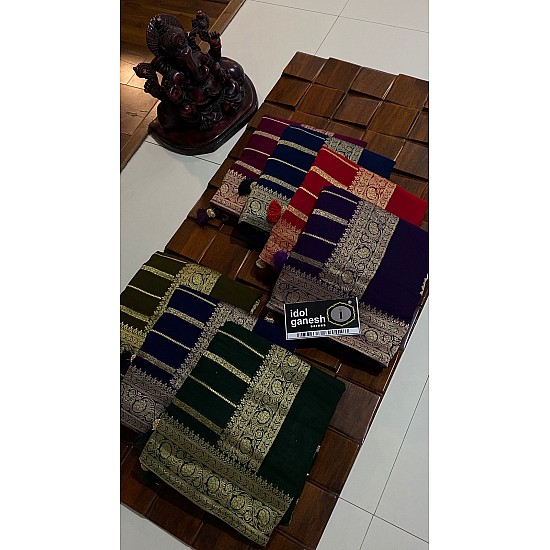 IG4568 pure kaddi georgette  5040/-