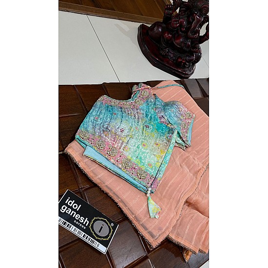 IG4572 lite weight soft kora georgette  