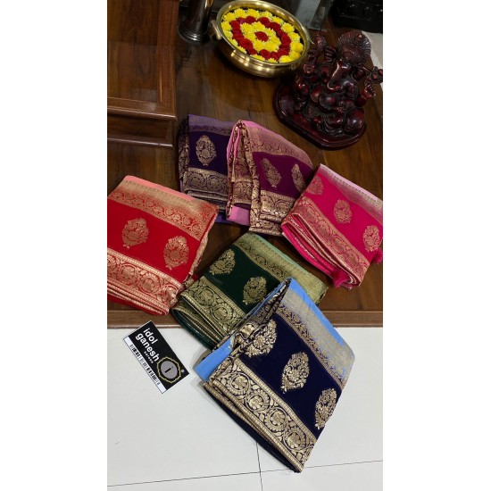 IG4576 pure kaddi georgette 