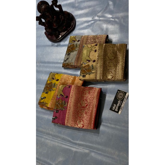 IG4628 pure munga silk pattu