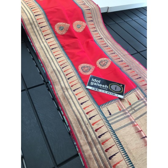 IG463 Lite weight soft Paithani pattu 