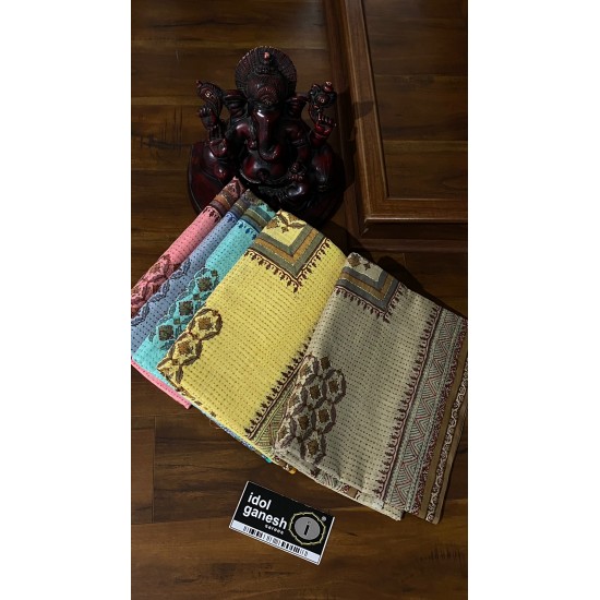 IG4637 lite weight soft cotton chanderi  